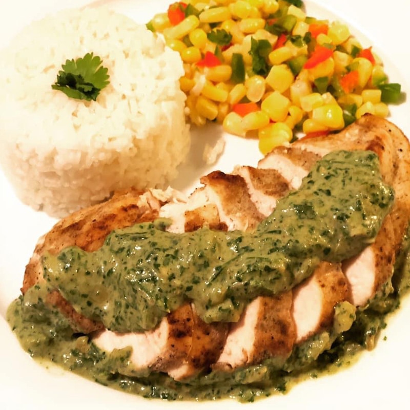 Chicken with Chimichurri Sauce