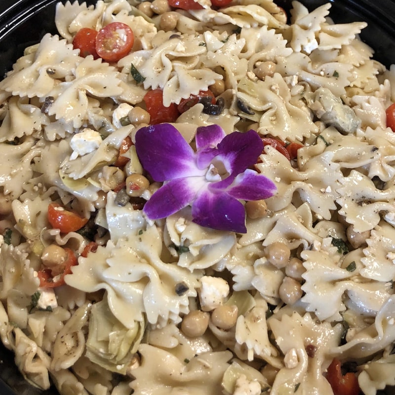 Elite Pasta Salad Bowl Platter