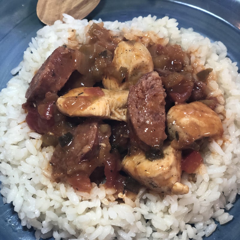 Chicken and Sausage Stew