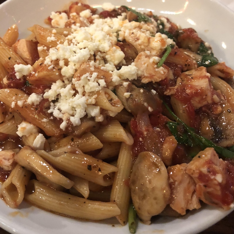 Chicken and Vegetables with Penne Pasta